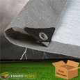 White / Grey Poly Tarpaulins